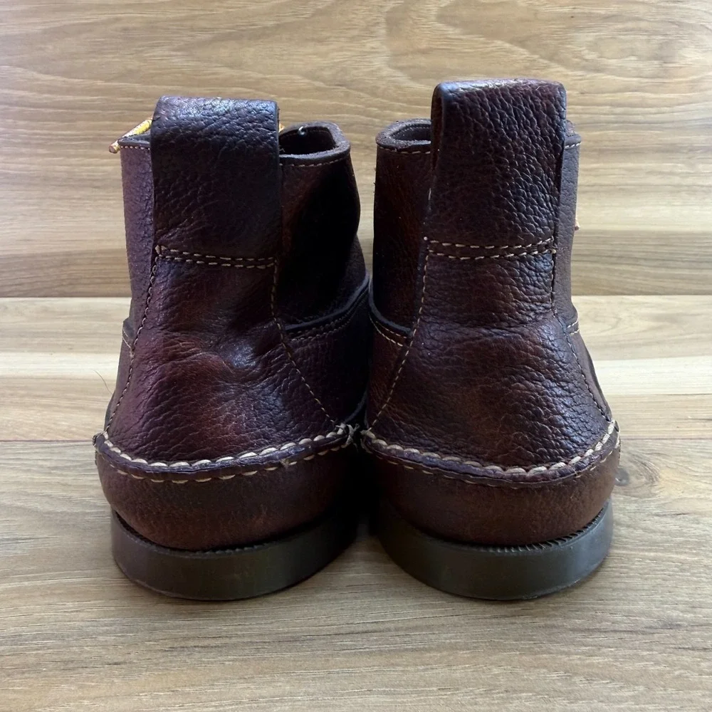 LL BEAN Jackman Moc Toe Chukka Boot Mens 11 D Handsewn Casual Outdoor Heritage